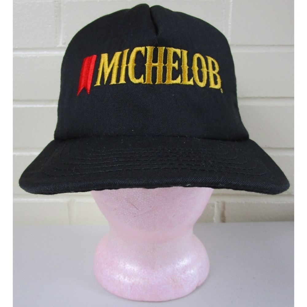 Vintage 80s Michelob Beer Hat Snapback Mesh‎ Cap Embroidered Alcohol Stylemaster